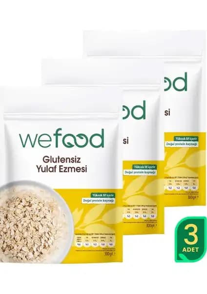 Wefood Glütensiz Yulaf Ezmesi: Sağlıklı ve Lezzetli Bir Kahvaltı Seçeneği