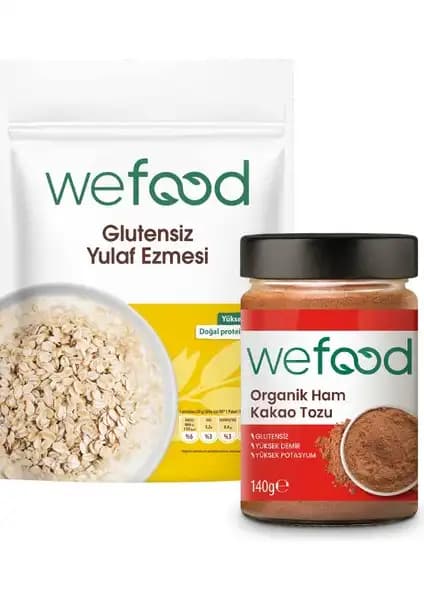 Wefood Glütensiz Yulaf Ezmesi ve Organik Kakao Tozu ile Sağlıklı Lezzetler Rehberi