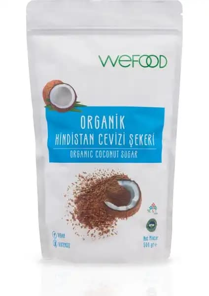 Wefood Organik Hindistan Cevizi Şekeri: Sağlıklı ve Doğal Tatlandırıcı Seçeneği
