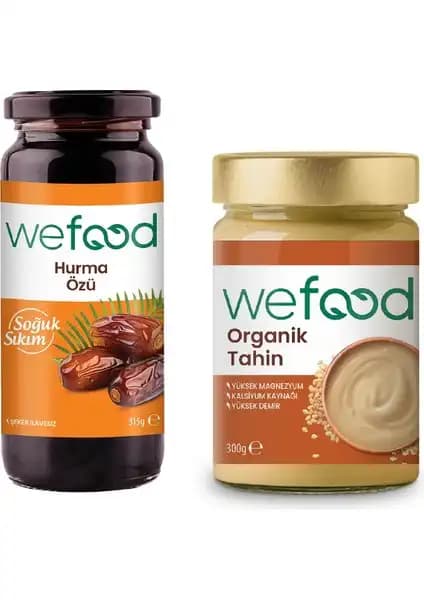 Wefood Organik Tahin ve Hurma Özü: Doğal Lezzetler ve Sağlıklı Beslenme Seçenekleri