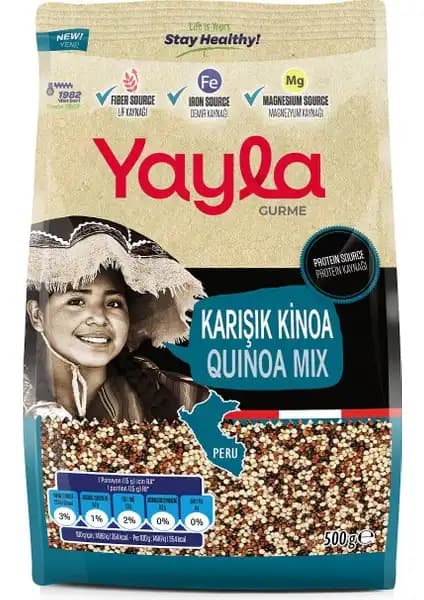 Yayla Gurme Karışık Kinoa: Sağlıklı ve Lezzetli Bir Alternatif İçin Uygun Seçenek