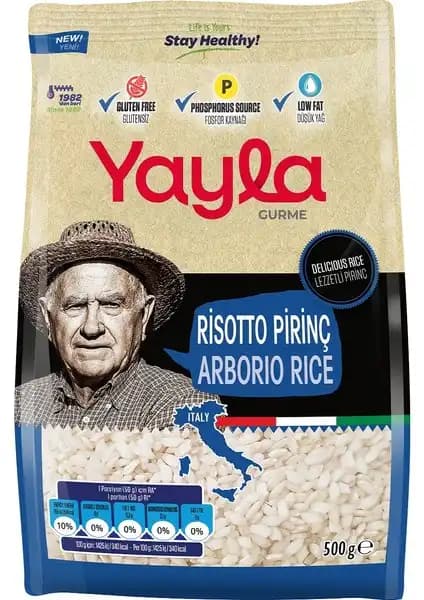 Yayla Gurme Risotto Pirinç ile Mutfakta Lezzet ve Kaliteyi Yakalayın