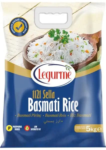 Yayla Legurme Basmati Pirinç 1121 Sella ile Sağlıklı ve Lezzetli Yemekler Hazırlayın