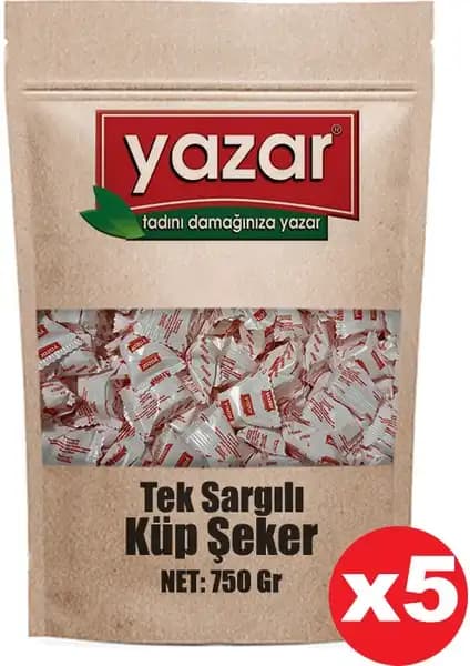 Yazar Tek Sargılı Küp Şeker: Doğal ve Hızlı Çözünürlük Özelliğiyle Pratik Kullanım