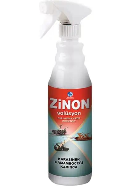 Zinon Solüsyon Sprey 450 ml ile Etkili ve Güvenilir Böcek Kontrolü Çözümü