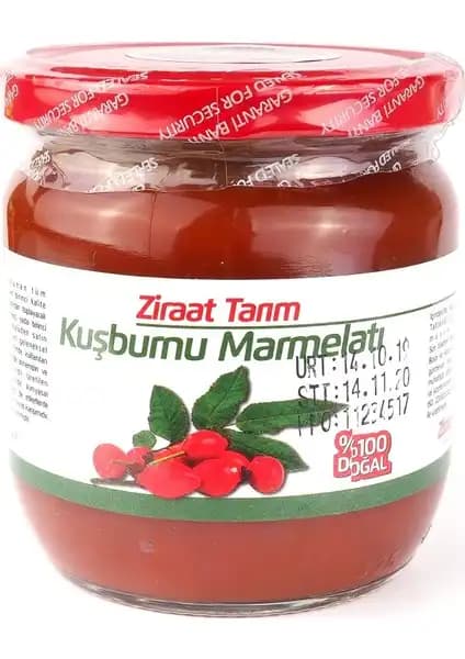 Ziraat Tarım Şeker İlavesiz Kuşburnu Marmelatı: Doğal ve Sağlıklı Bir Alternatif
