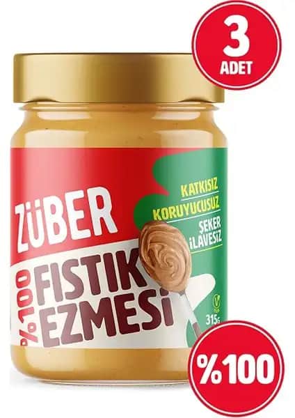 Züber %100 Fıstık Ezmesi: Doğal ve Sağlıklı Lezzetli Alternatif