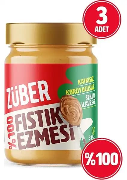 Züber %100 Fıstık Ezmesi: Doğal ve Sağlıklı Lezzetli Alternatif