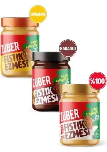 Züber Fıstık Ezmesi: Doğal ve Katkısız Sağlıklı Atıştırmalık Seçeneği