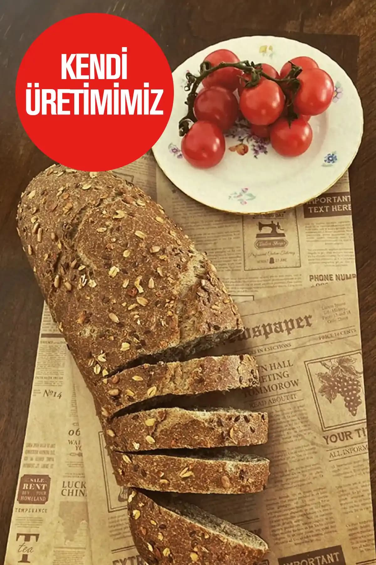 36 adet desenli yağlı kağıt ile nostaljik masa sunumunu zarafetle güçlendiren paket