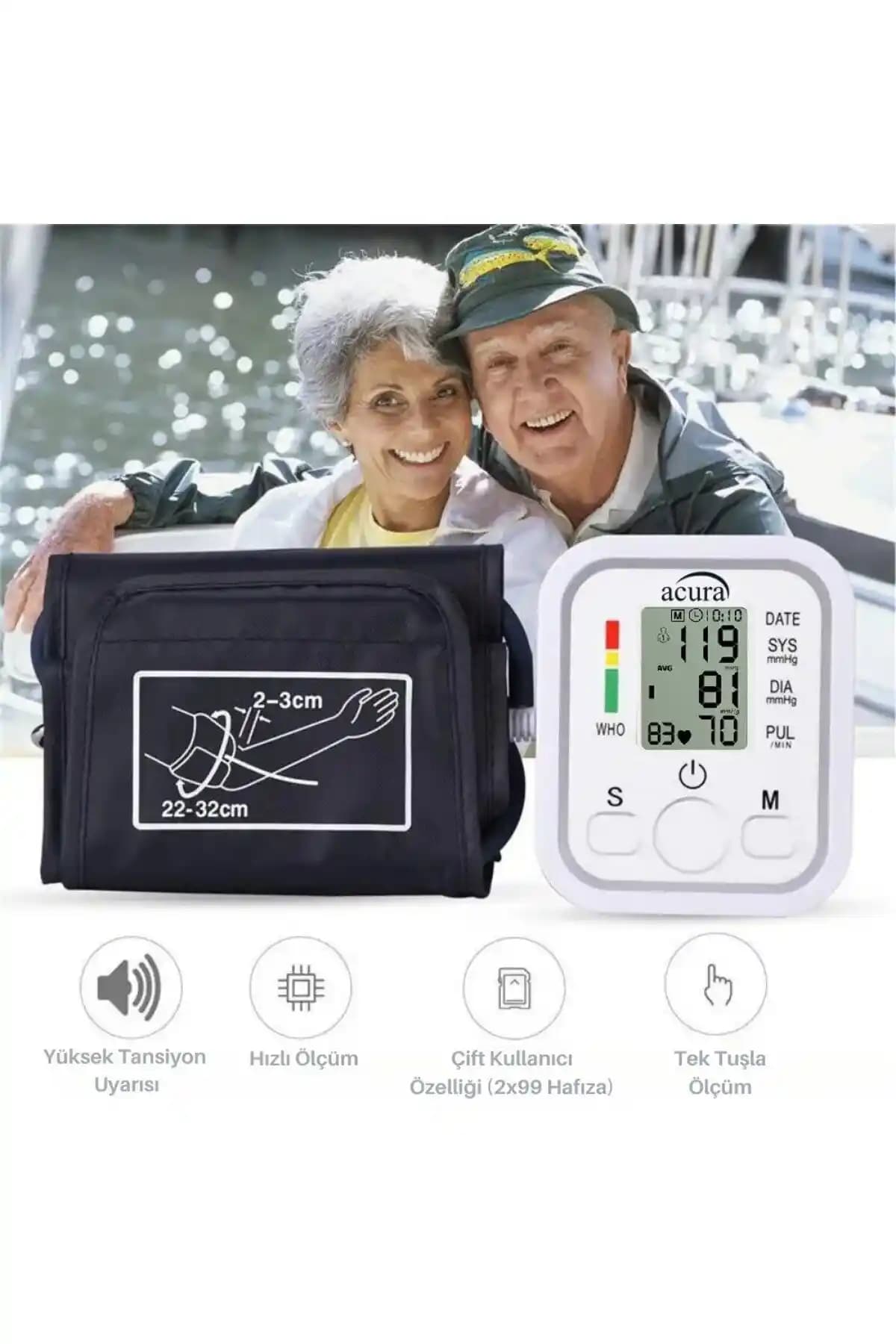 Acura AC-463: Çift Kullanıcılı Koldan Tansiyon Aleti İnceleme ve Kullanım Özellikleri