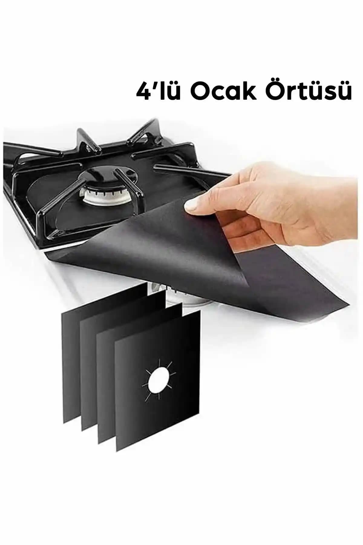 ARVALE 4’lü Ocak Örtüsü Deri: Dayanıklı Koruma ve Kolay Temizleme Özelliği