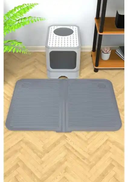 Ata Home Silikonlu Kedi Tuvaleti Önü Paspası ile Tineke Elekli Paspayı İnceleme