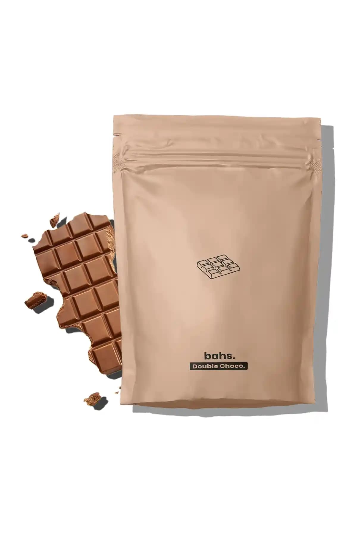 Bahs Proteinli Öğün Tozu Double Choco – 600 g, 26 g bitkisel protein ve 250 kcal/servis