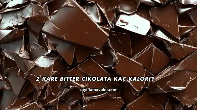 Bitter Çikolata Karelerinin Gramajı ve Tariflerde Doğru Ölçüm Yöntemleri