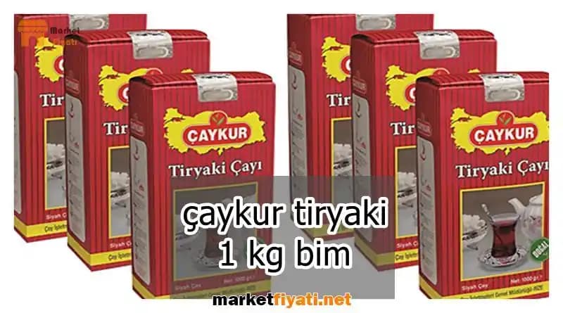 Çaykur Tiryaki 1 kg Çay Ürünü: BİM'de Satılan Ev Kullanımı İçin Uygun Seçenek