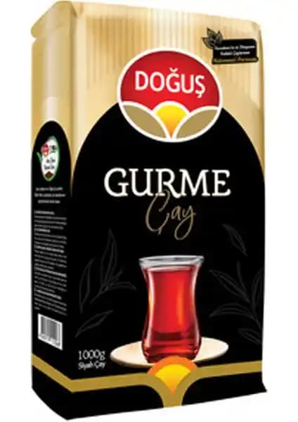 Doğuş Gurme Siyah Çay 1000 g: Zengin Aroma ve Net Demleme İçin Uygun Paket