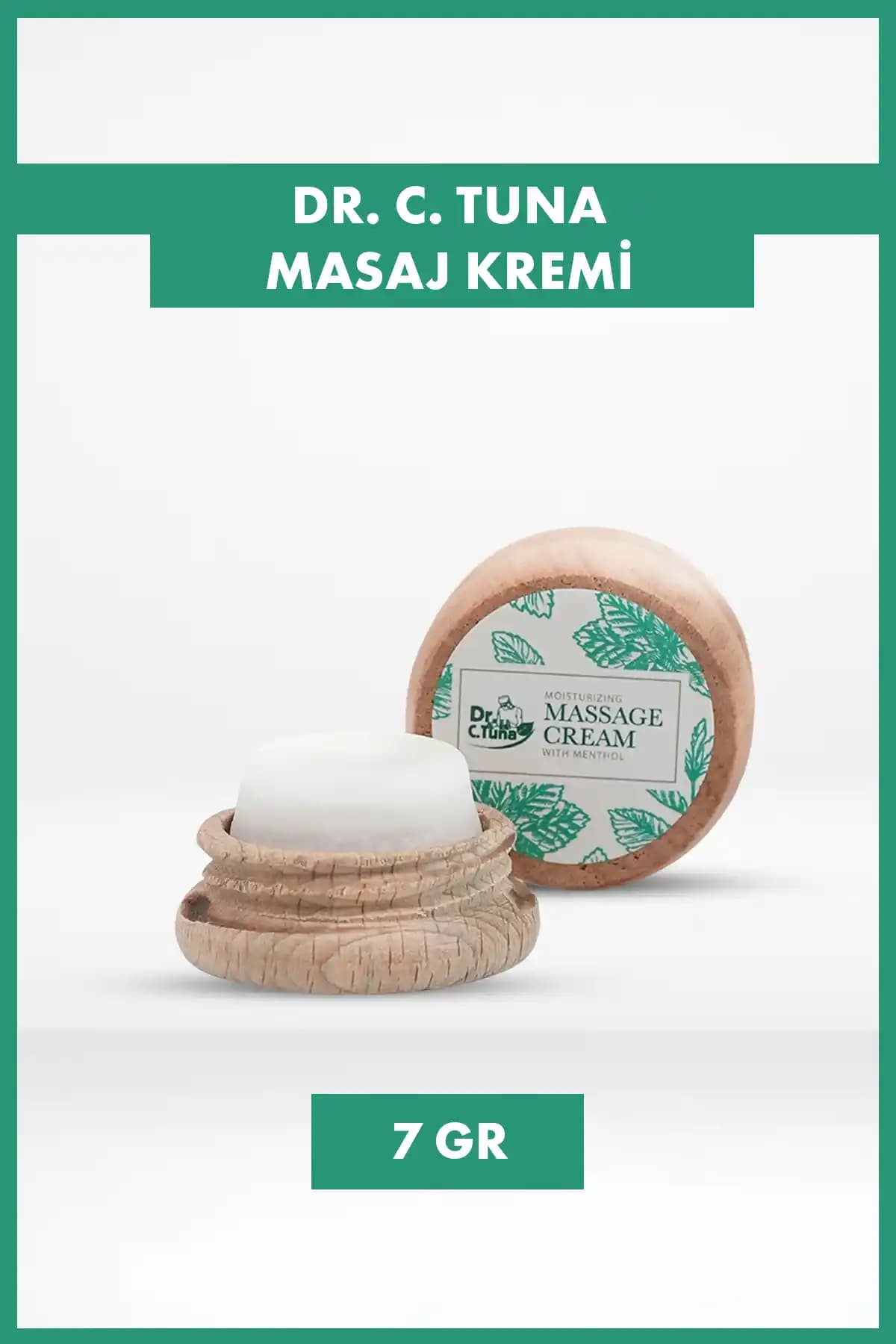 Farmasi Dr. C. Tuna Mentol ve Bitkisel İçerikli Masaj Kremi 7 g: Badem Yağı, Aloe Vera