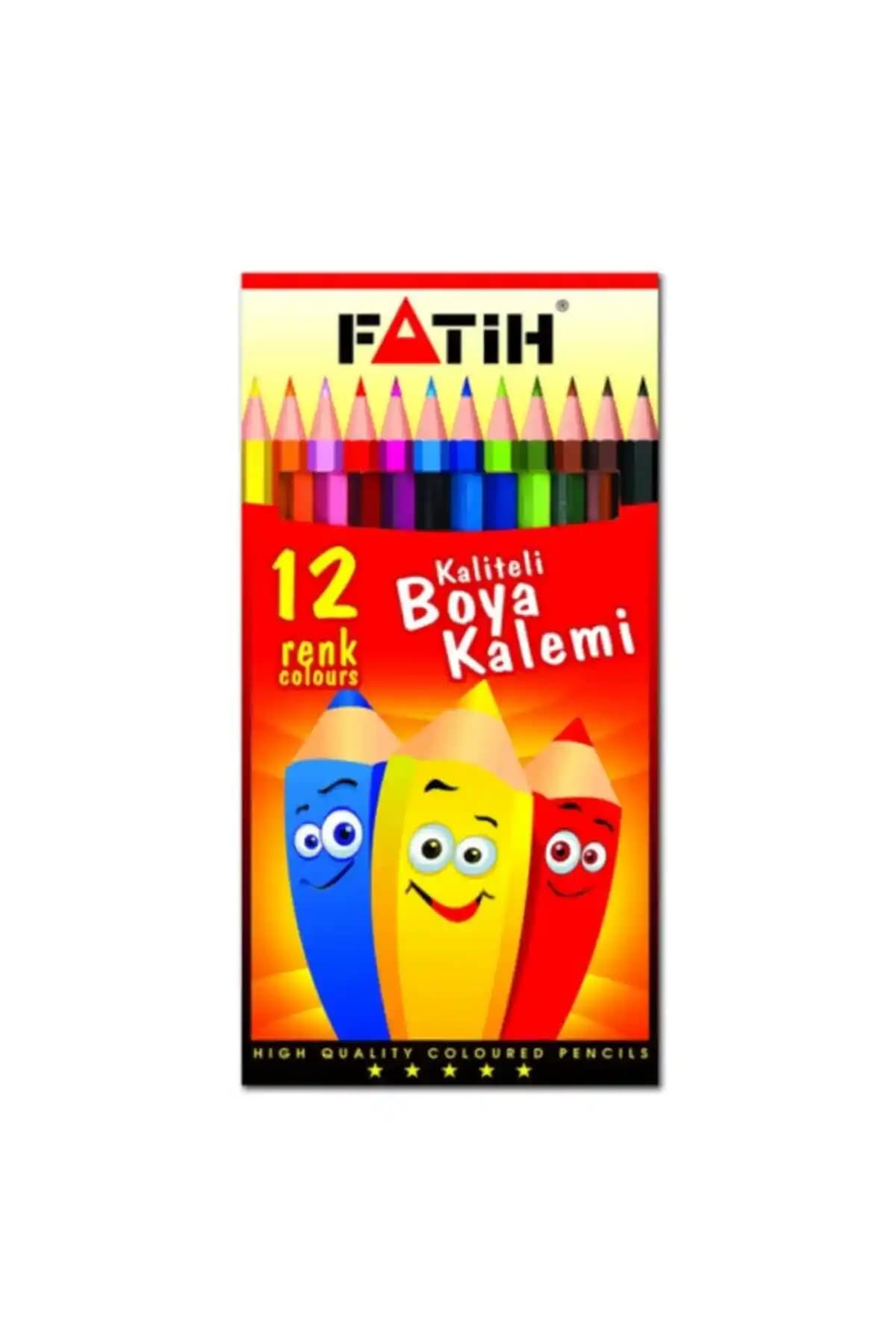 Fatih Kuru Boya 12'li Set: Geniş Renk Seçenekleri ve Çok Yönlü Kullanım Alanları