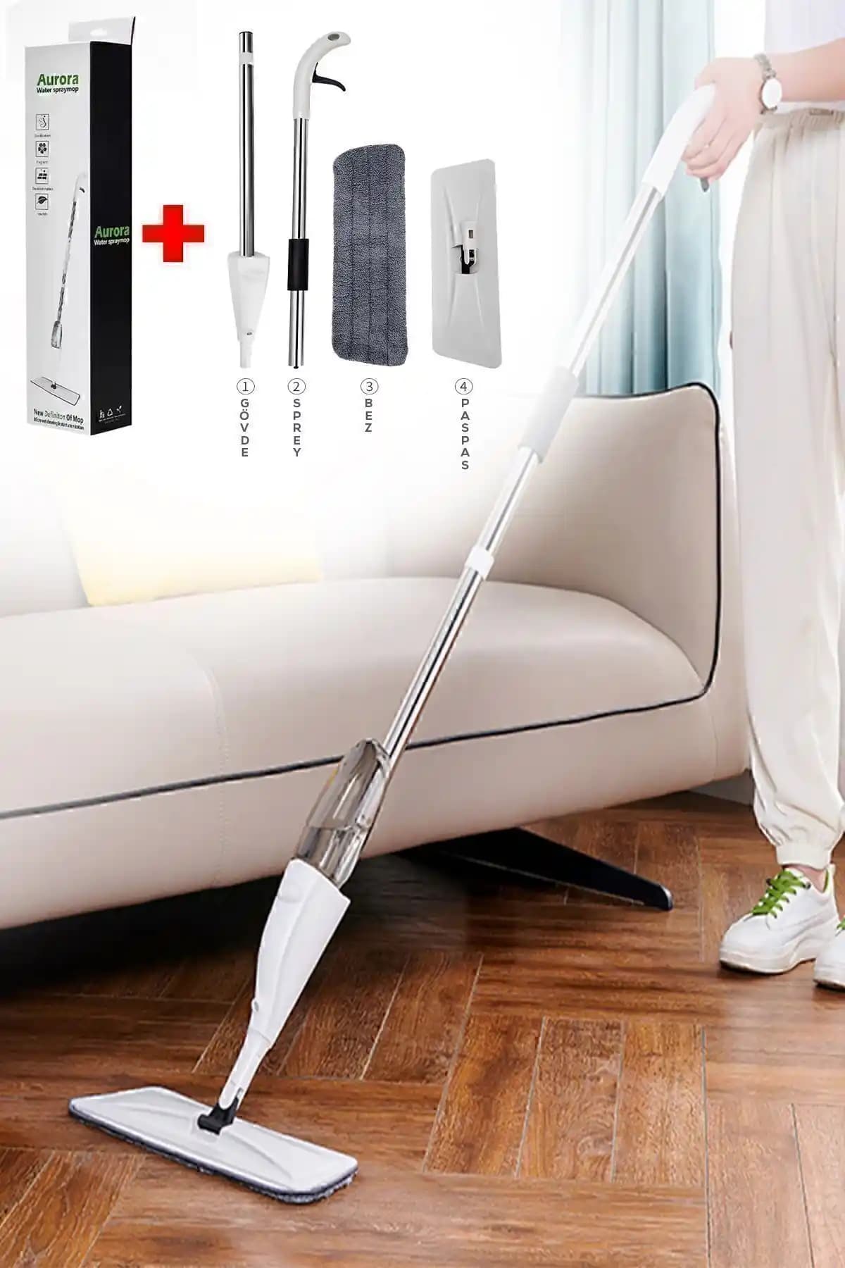 Genel Markalar Profesyonel Su Hazneli Püskürtmeli Mop: Özellikler ve Performans İncelemesi