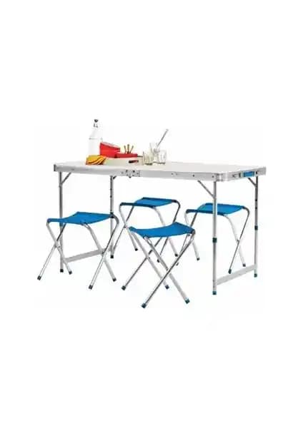 General Camp 9432 Piknik Seti ile Katlanır Kamp Sandalye ve Masa Seti Karşılaştırması