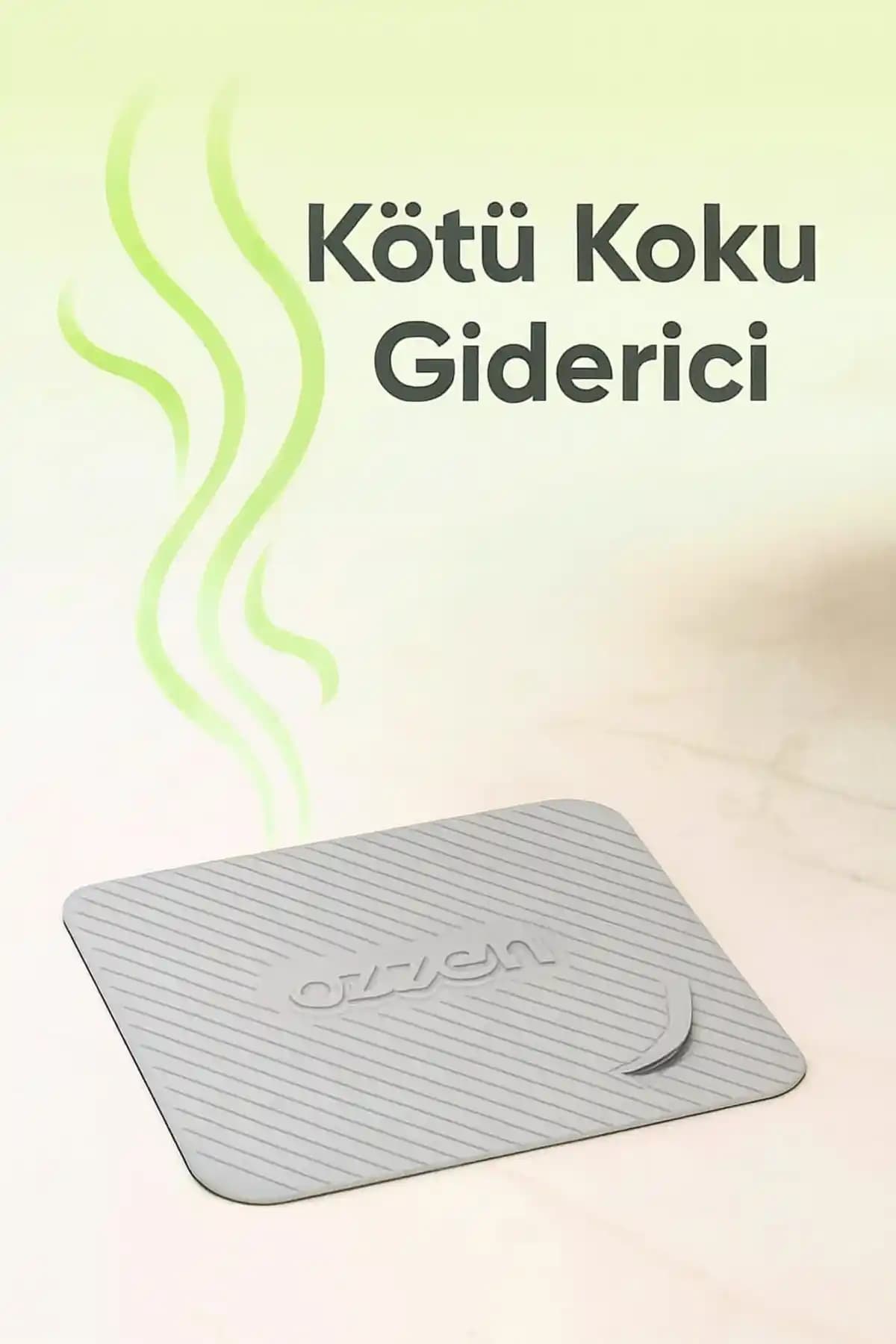 Gider Kapağı Silikon Matı 15x15 cm – Koku ve Böcek Girişini Önleyen Hijyenik Çözüm