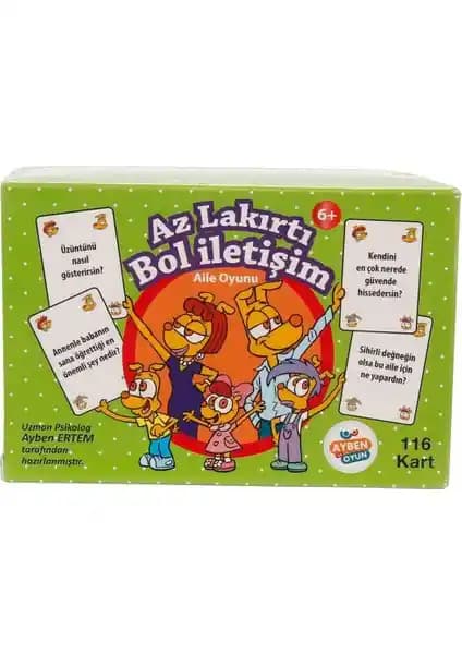 Grup ve Aileler İçin Güvenli Konuşmayı Destekleyen 110 Kartlık İletişim Oyunu