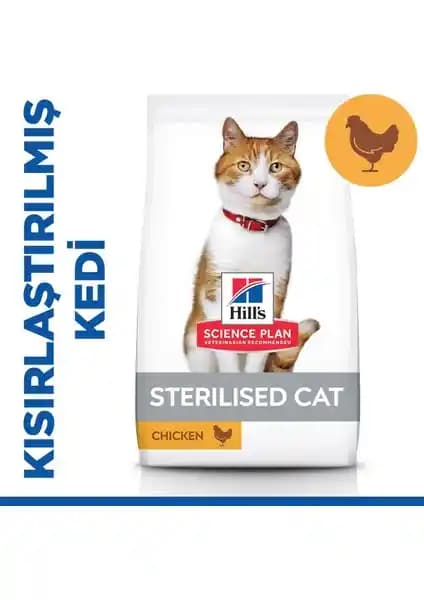 Hill's SP Tavuklu 8+2 kg ile Royal Canin Sterilised 10 kg Kısırlaştırılan Kedi Mamaları