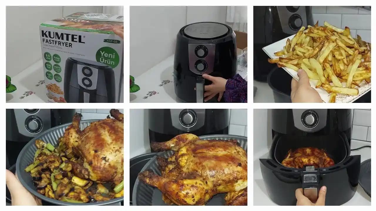 Kumtel Airfryer ile Patates Kızartma: Sağlıklı ve Pratik Pişirme Yöntemleri İncelemesi