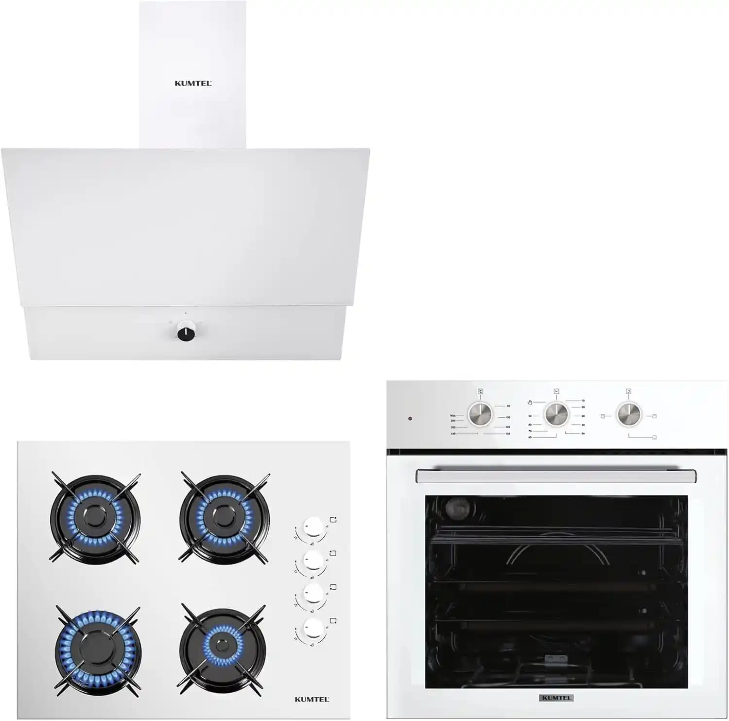 Kumtel Dizayn Beyaz Cam Ankastre Set: Teknik Bilgi Eksikliği ve Ürün İncelemesi