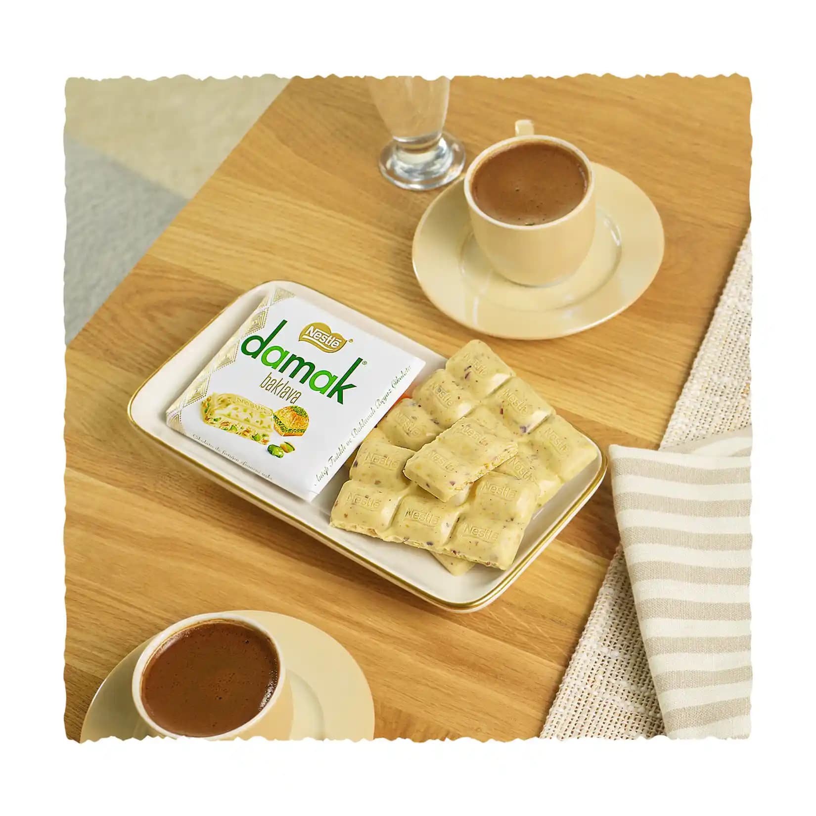 Migros ve Damak Baklava Hakkında Arama Sonuçlarının Sınırlı Bilgi Sunumu