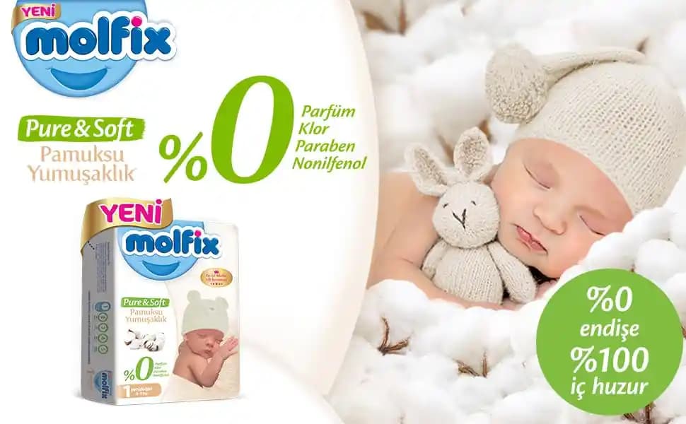 Molfix Pure&Soft ve Normal Bebek Bezleri Arasındaki Farklar ve Kullanım Alanları