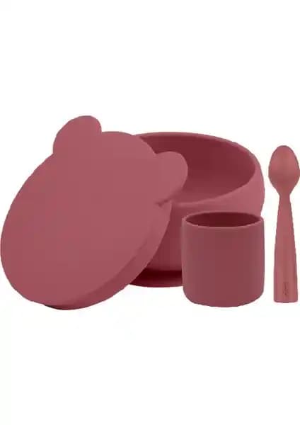 OiOi BLW Set I Velvet Rose ile Vakum Tabanlı Silikon Puzzle Tabakların Hijyen Değerlendirme