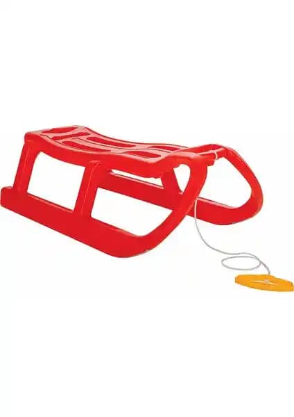 Pilsan Kar Canavarı Kızak - Kırmızı, 3+ Yaş İçin Ergonomik Tasarım ve 35 kg Taşıma