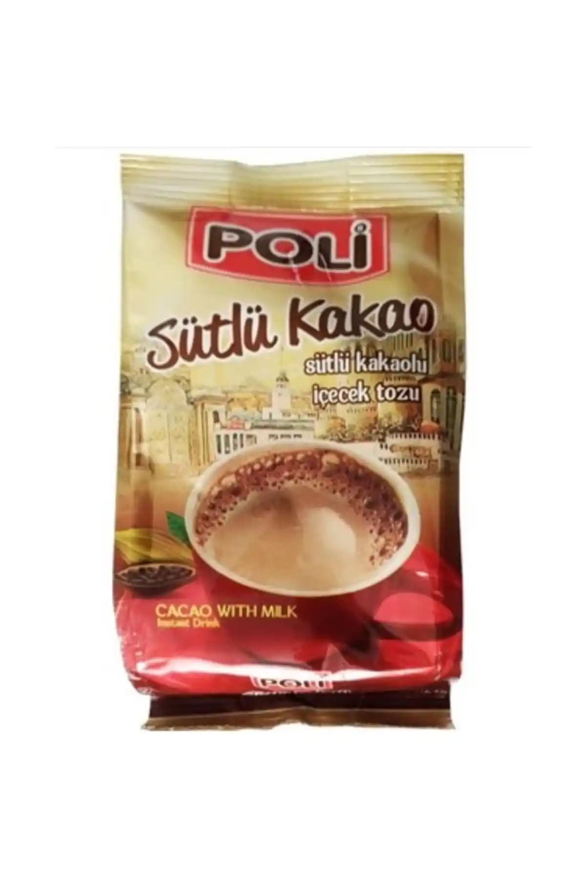 Poli Sütlü Kakao 250 g – Türkiye'den kremalı sütlü kakaolu içecek tozu evde hazırlanır