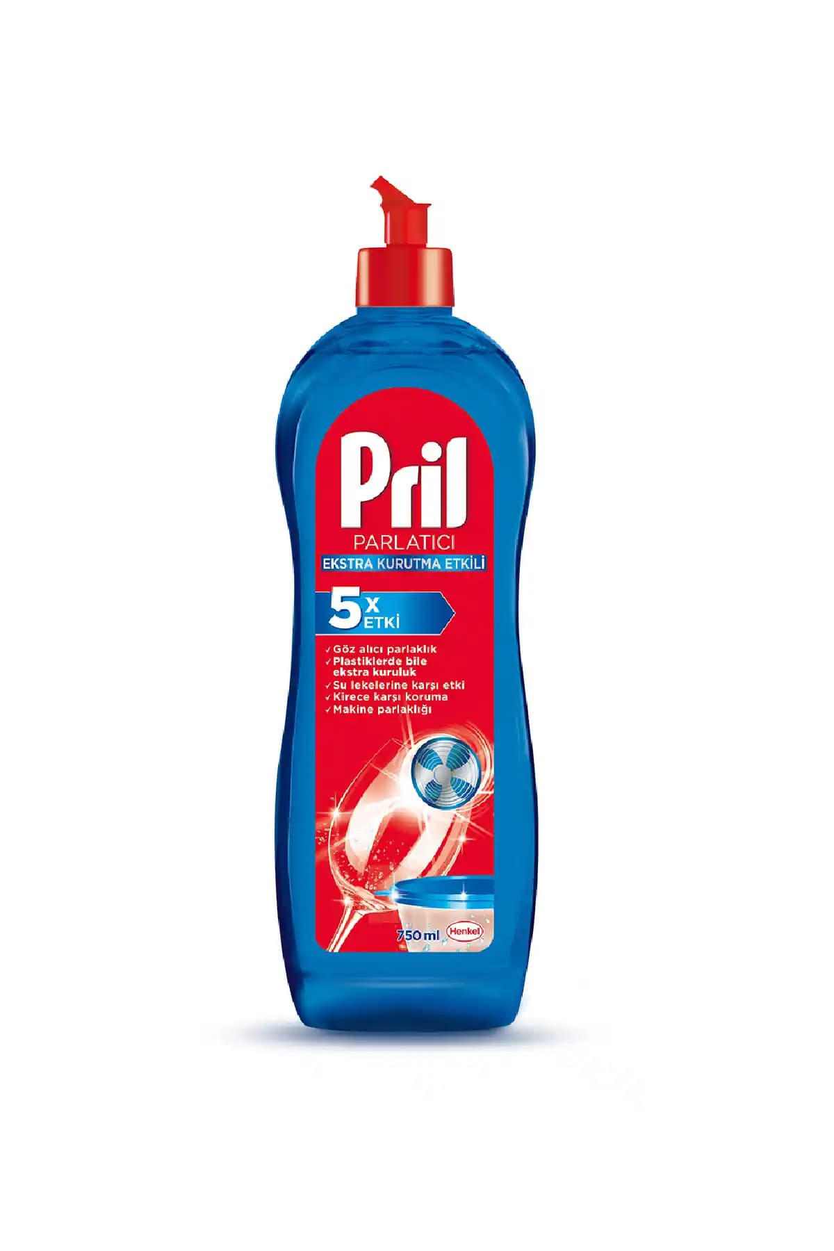 Pril 750 ml Parlatıcı Koruma Bulaşık Makinesinde Parlaklık ve Lekelere Karşı