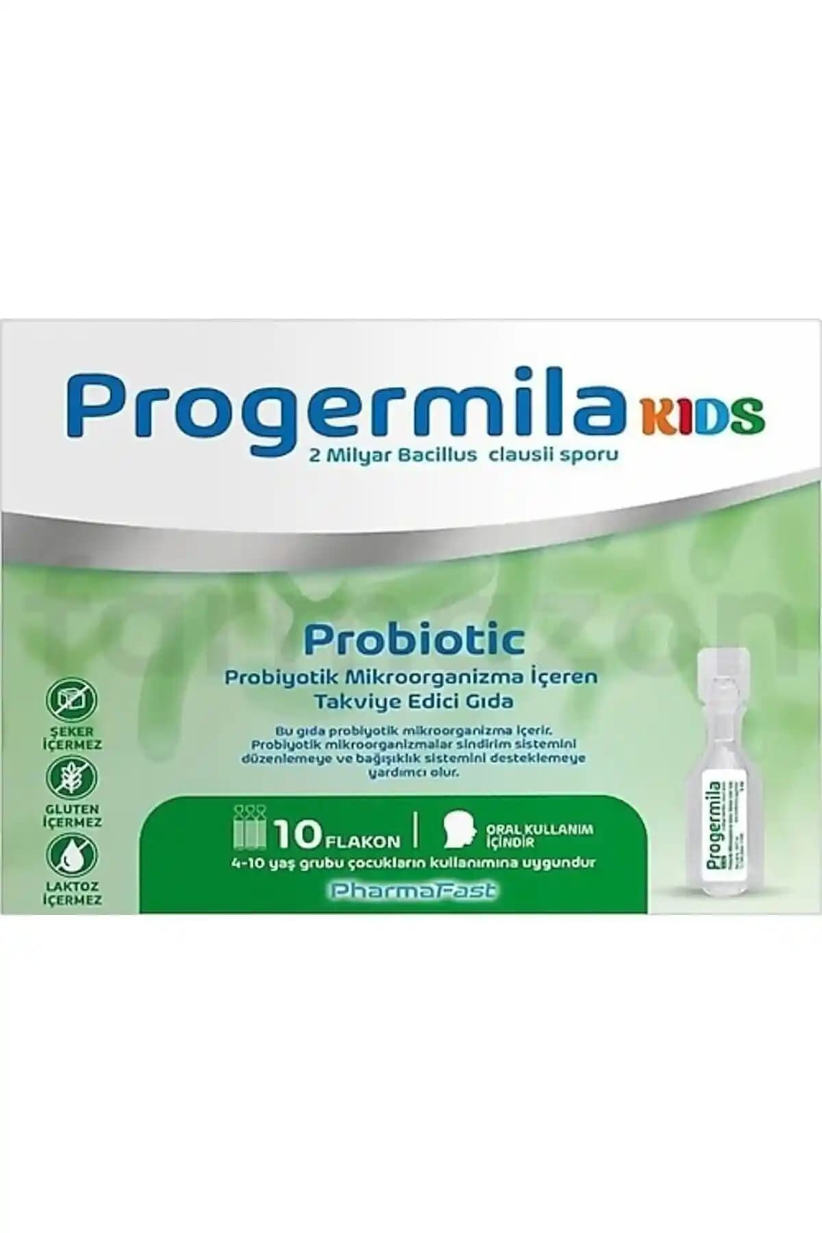 ProgerMila Kids 10 Flakon aromasız sıvı ampuller ile güvenli ve pratik kullanım Kolaylığı