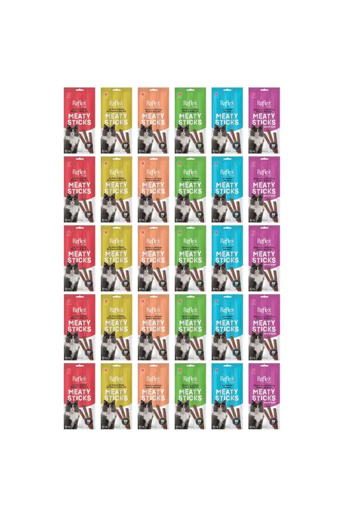 Reflex Reflex Sticks Kedi Ödülü Karma Paket: 30 Adetlik Üçlü Karışık Aroma İncelemesi