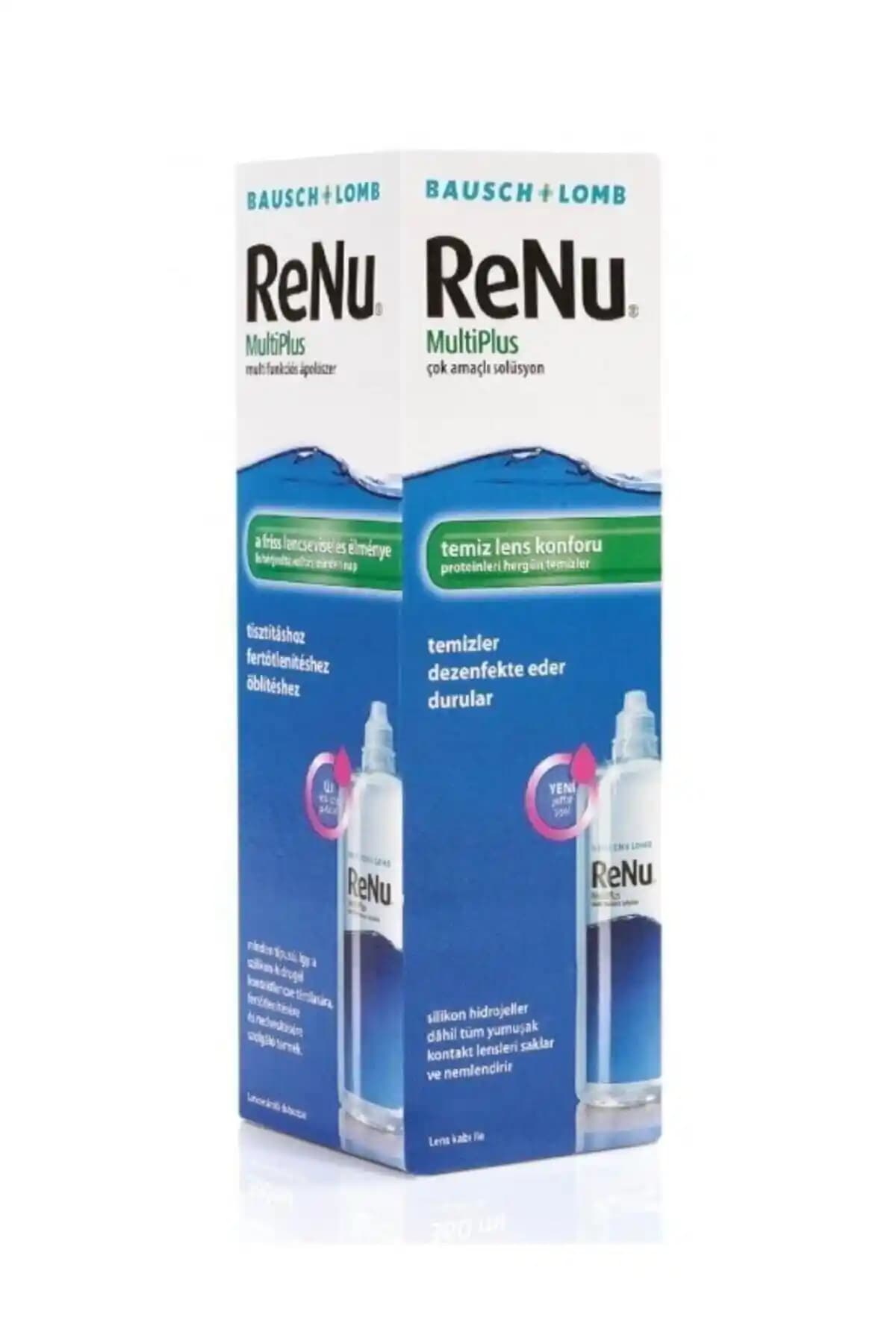 Renu Bausch & Lomb Multiplus Lens Solüsyonu 360 ml: Günlük Yumuşak Lens Bakımı