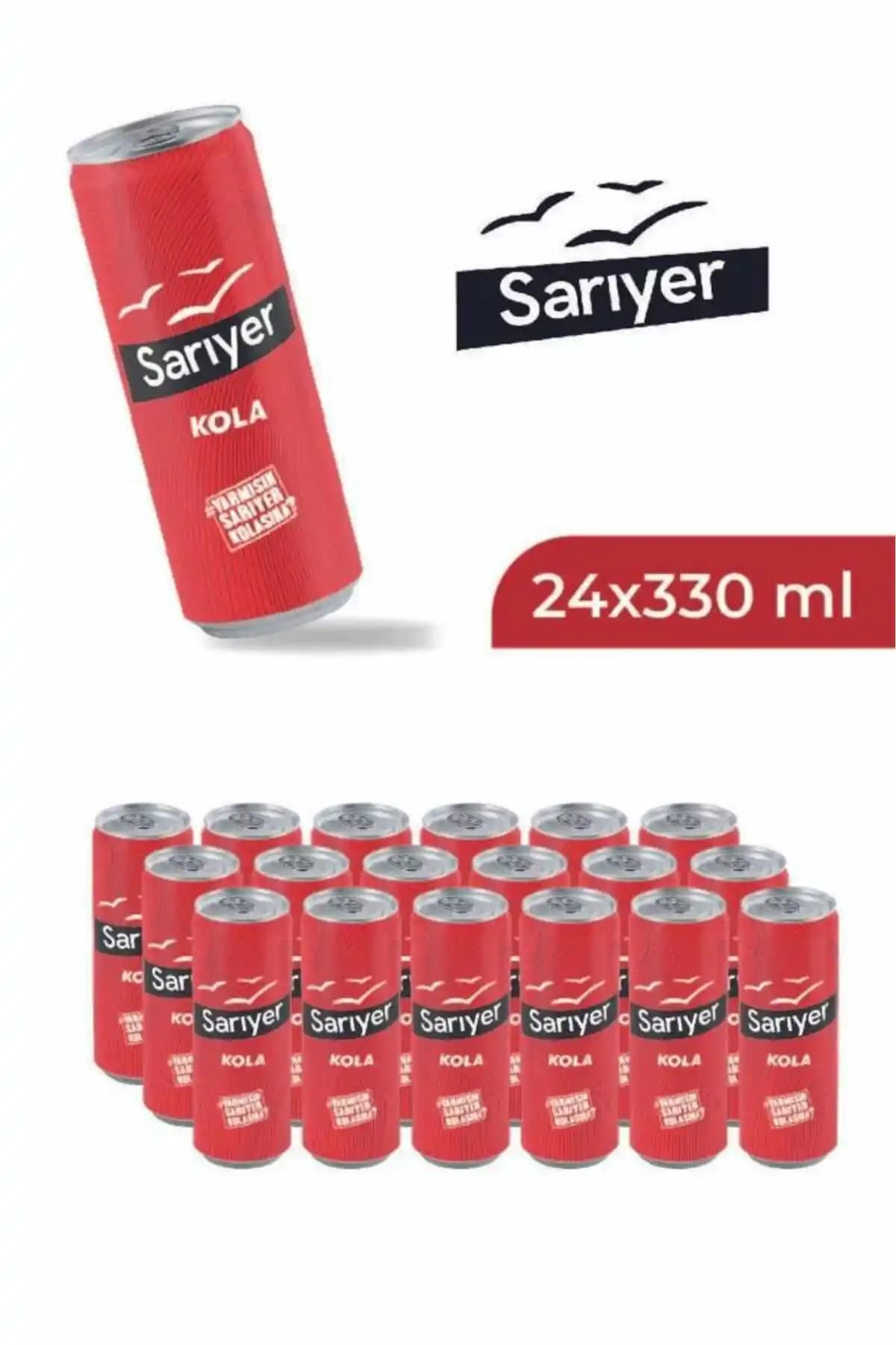 Sarıyer Gazoz Sarıyer Kola İncelemesi: 330 ml’lik 24’lü paket ve Türkiye menşei