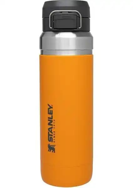 Stanley Go Quick Flip 1.06 L Paslanmaz Çelik Vakum Termosu – Saffron Renkli Tasarım