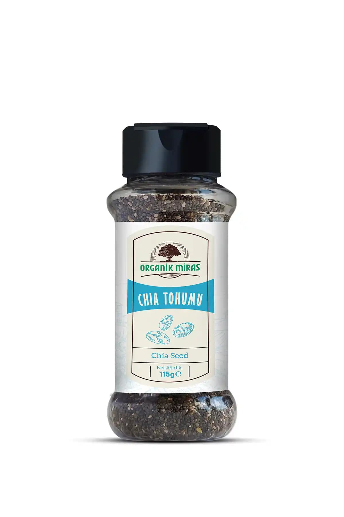 TR Menşeli Evvahe Doğal Chia Tohumu 125 g: Doğal İçerik ve Yüksek Puanlı İzlenebilirlik