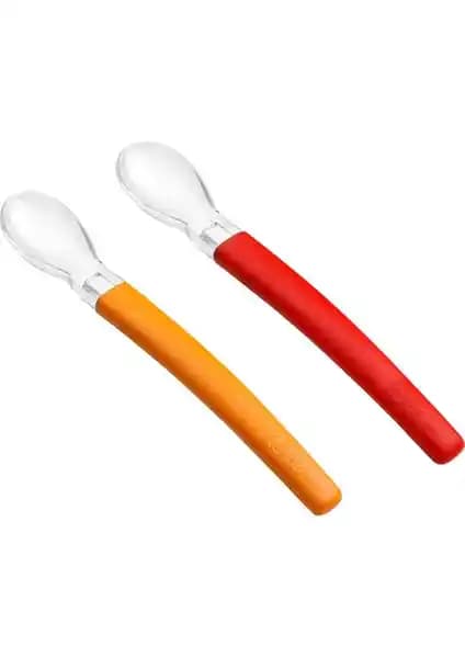 Wee Baby 122 Mama Kaşığı 2'li ile Silikon Uçlu 2'li Mama Kaşığı Yeşil Karşılaştırması