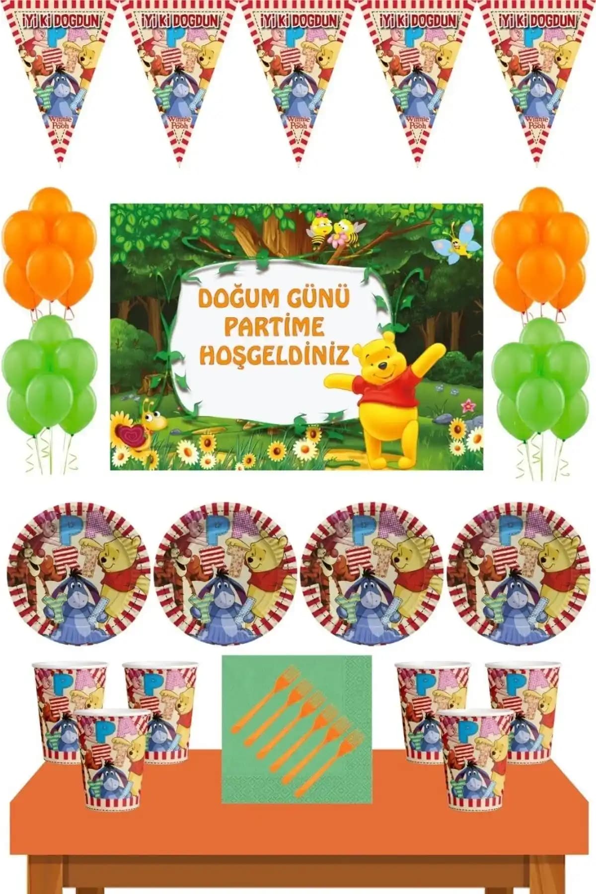 Winnie the Pooh Temalı Parti Malzemeleri: Arama Sonuçları ve Kaynak İncelemesi