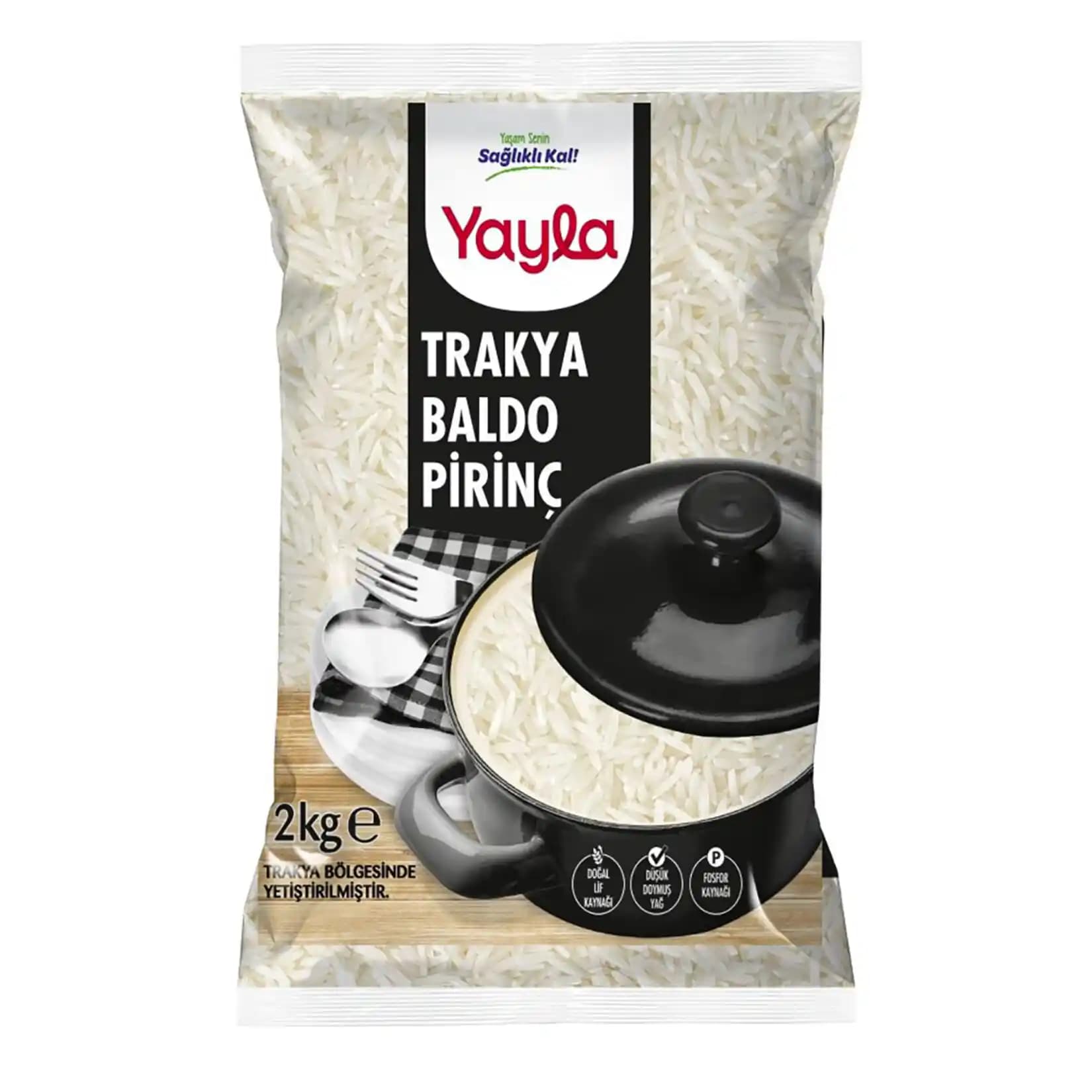 Yayla Baldo Pirinç 2 kg: Tane Tane Pilav İçin Pratik ve Güvenilir Seçenek