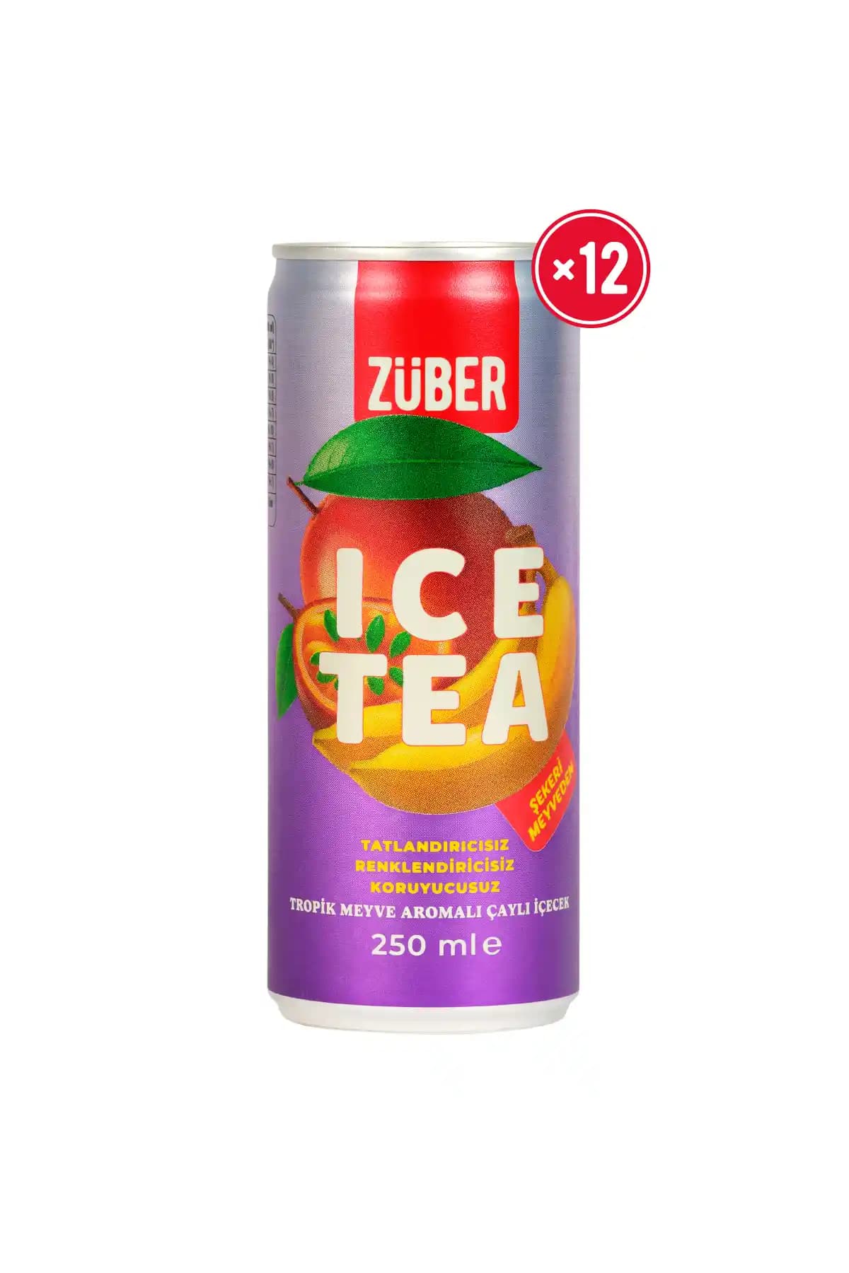 Züber Ice Tea Tropik Meyve 250 ml: Türkiye Menşei ve Yüksek Kullanıcı Memnuniyeti Analizi