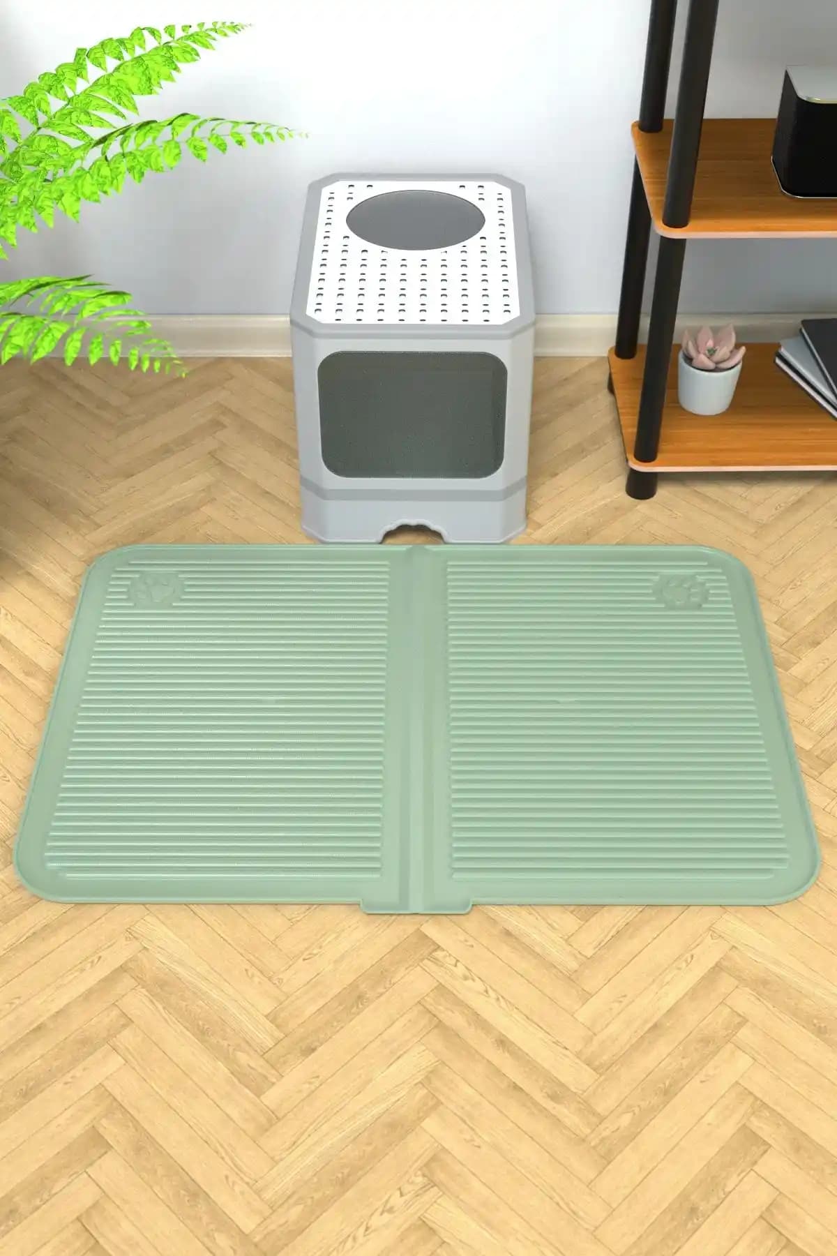 ATA HOME Silikon Mama ve Kum Matı: Evcil Kediler İçin Pratik ve Hijyenik Çözüm