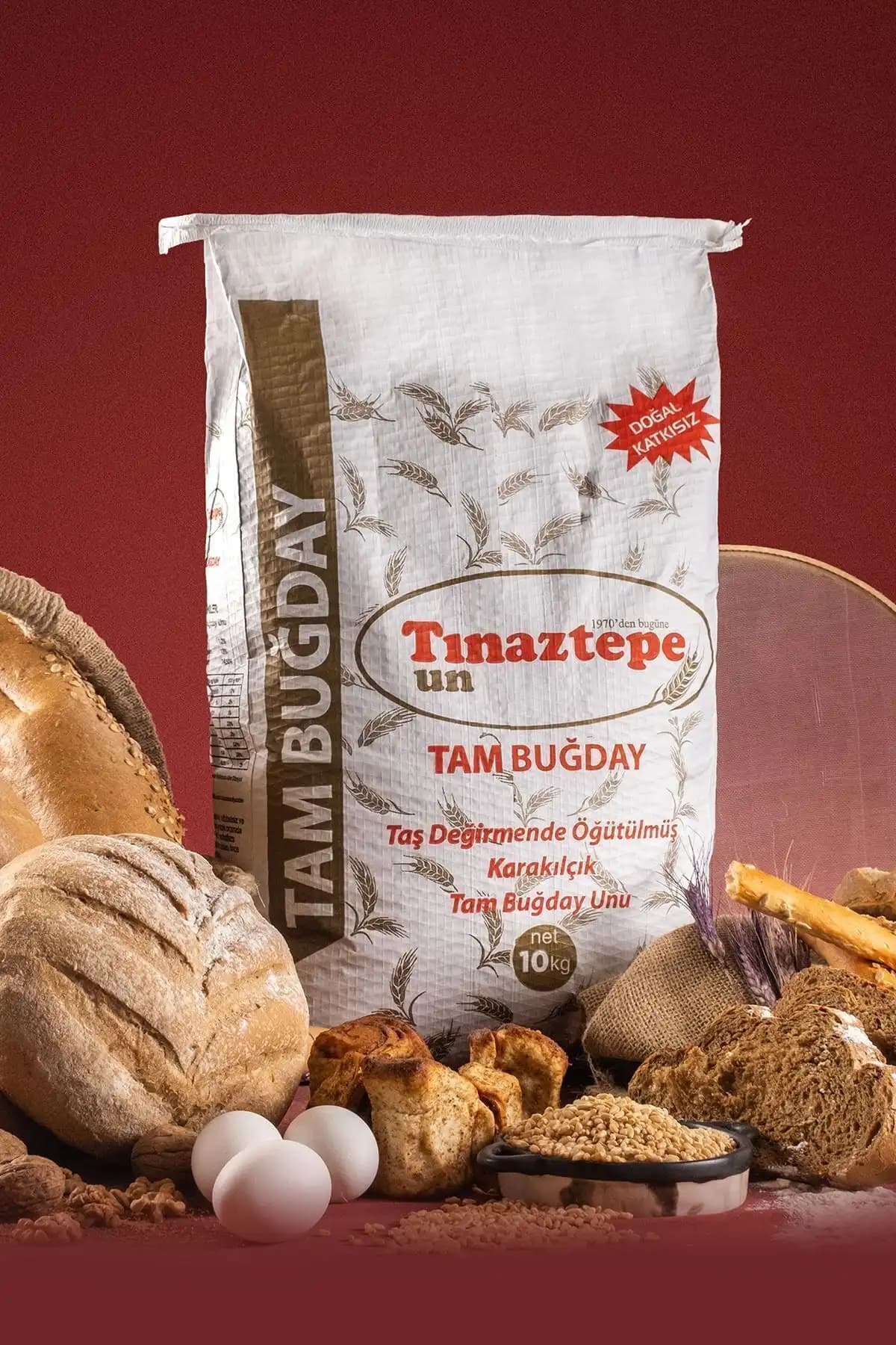 Değirmenden Organik Dinkel Unu ve TINAZTEPE Karakılçık Tam Buğday Unu Karşılaştırması 2
