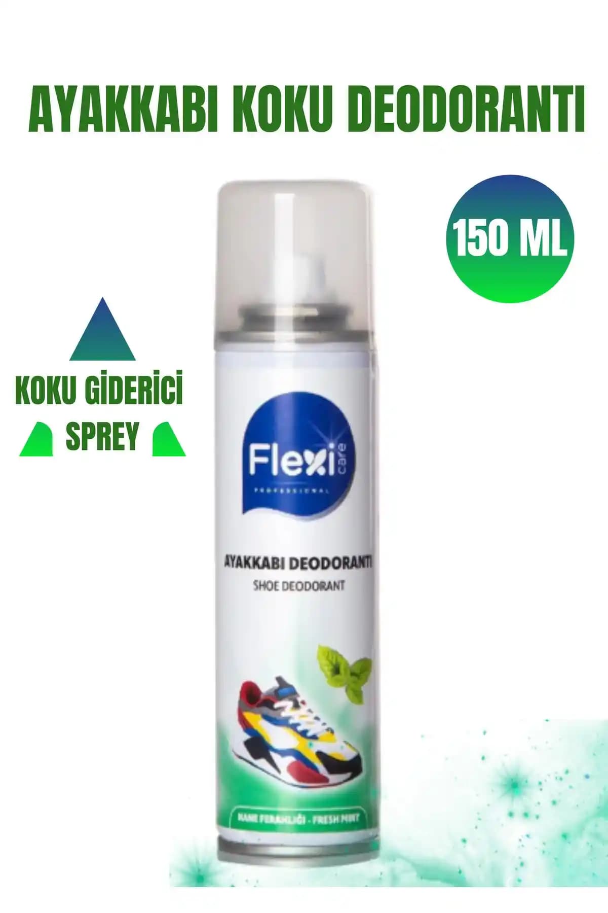 FLEXİCARE Ayakkabı Deodorantı: Kötü Kokuları Hızla Yok Eden Ferahlatıcı Çözüm