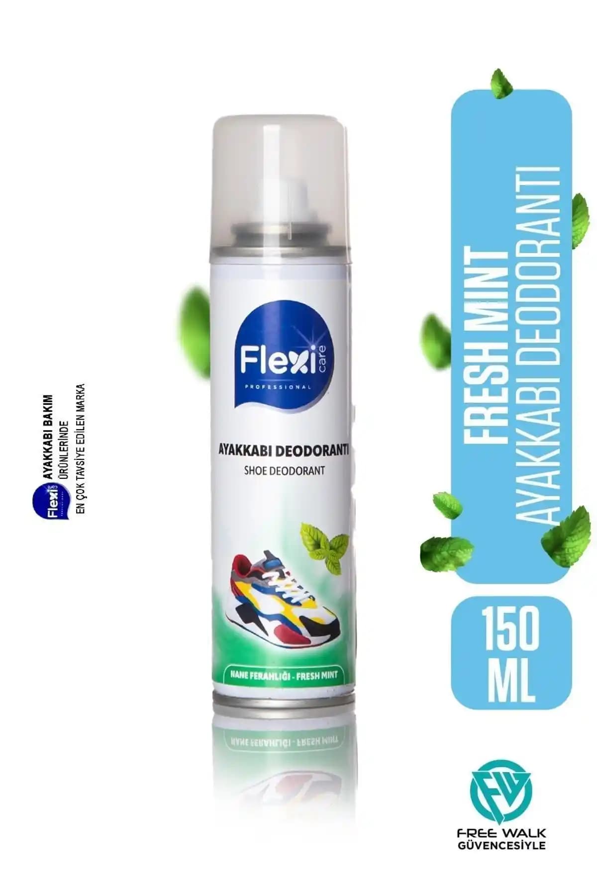 FLEXİCARE Fresh Mint Ayakkabı Deodorantı: Ferahlatıcı ve Güvenli Ayakkabı Hijyeni Çözümü
